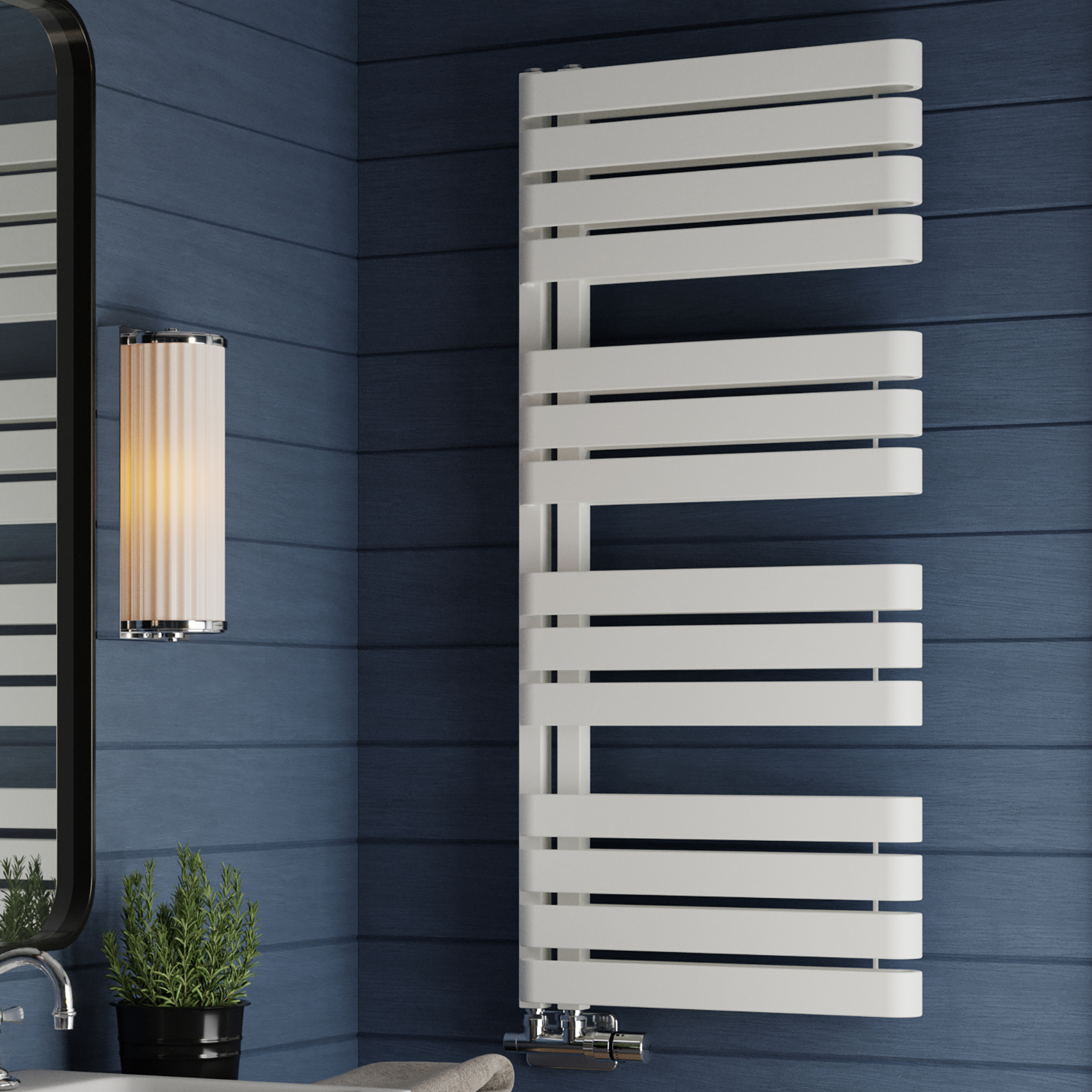 Terma Warp S Open Ladder Heated Towel Rail
