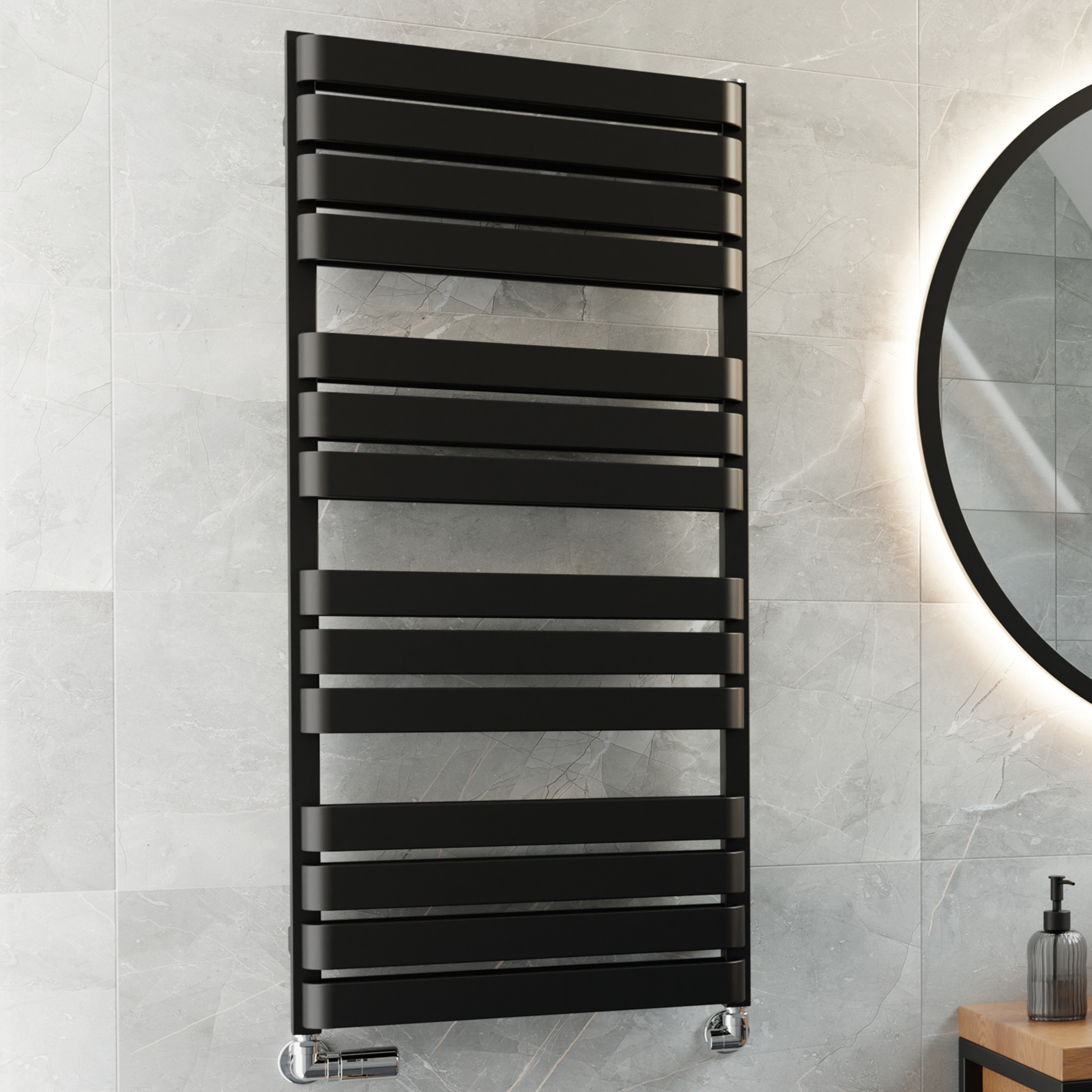 Terma Warp T Bold Ladder Heated Towel Rail