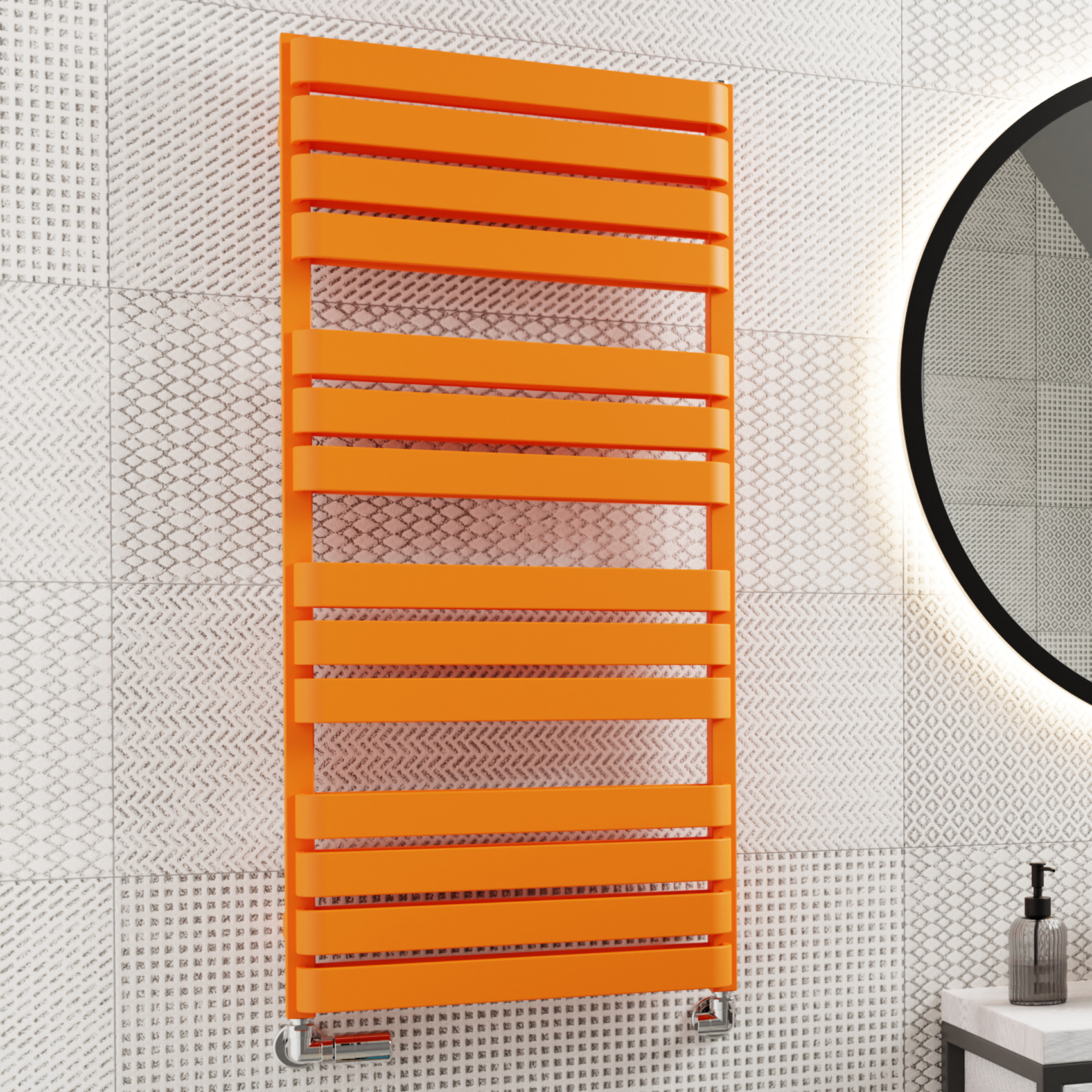 Terma Warp T Bold Ladder Heated Towel Rail