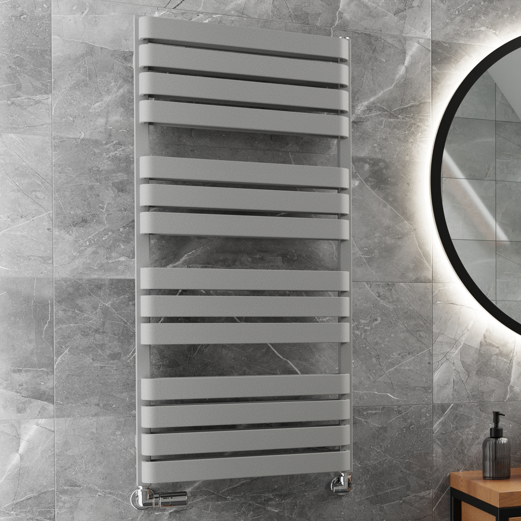 Terma Warp T Bold Ladder Heated Towel Rail