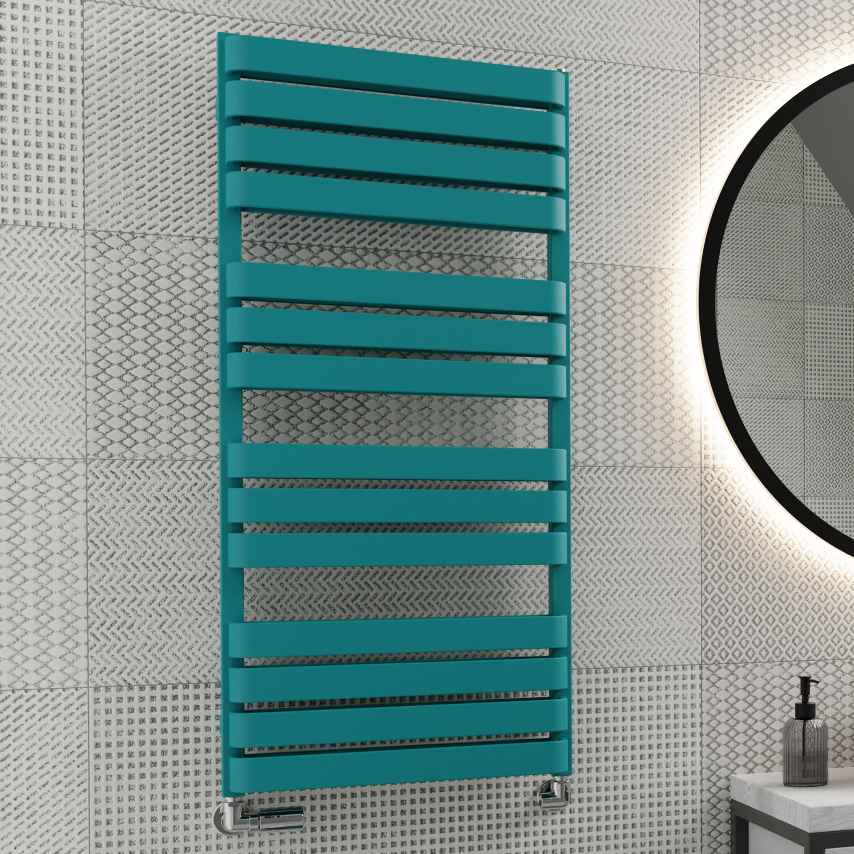 Terma Warp T Bold Ladder Heated Towel Rail