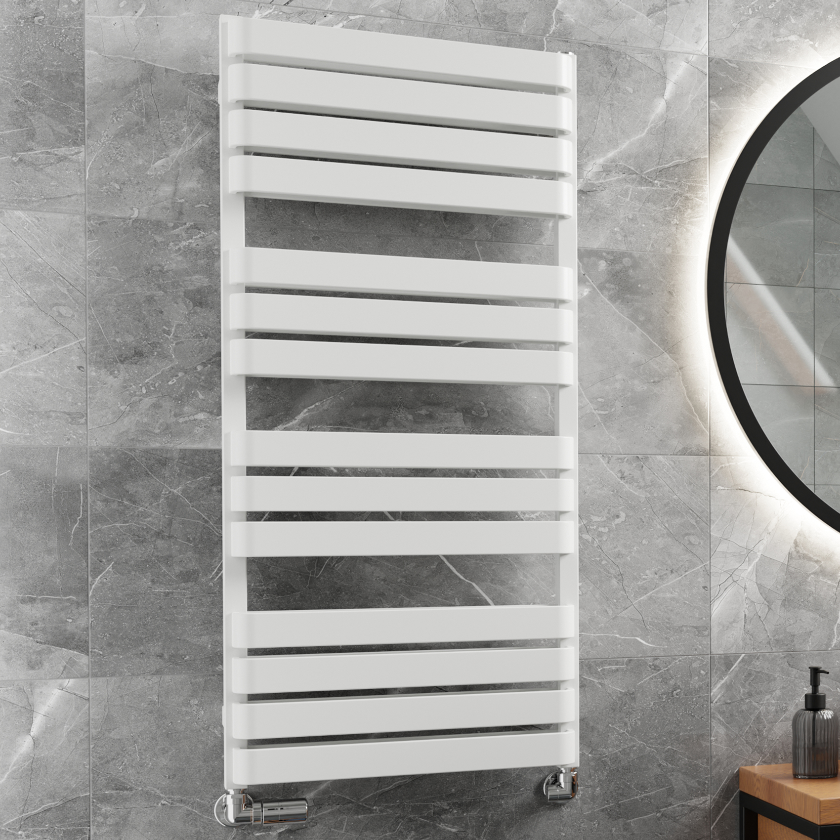Terma Warp T Bold Ladder Heated Towel Rail
