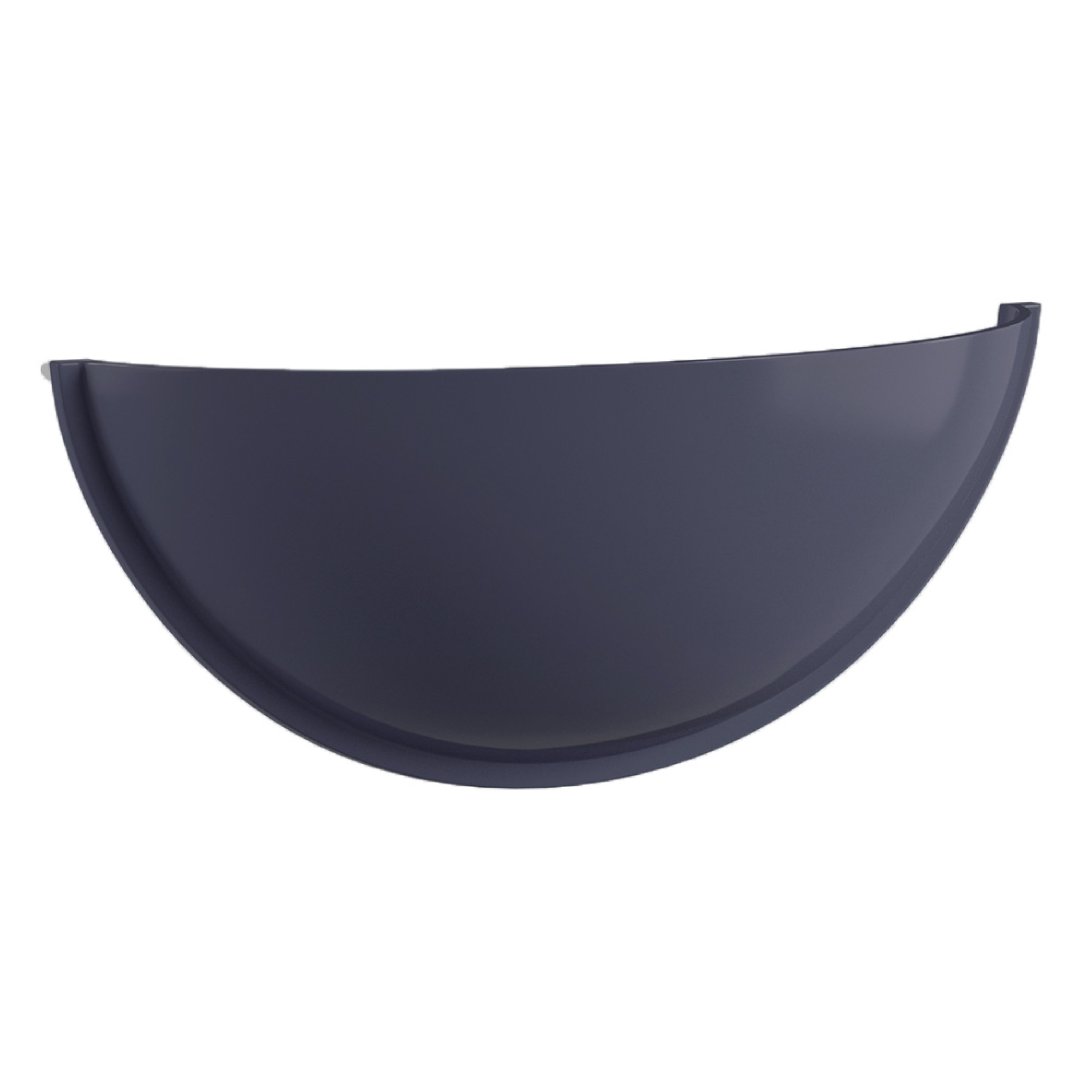 The Tap Factory Vibrance Half Moon Cup Single Furniture Handle - 15 Colours Available