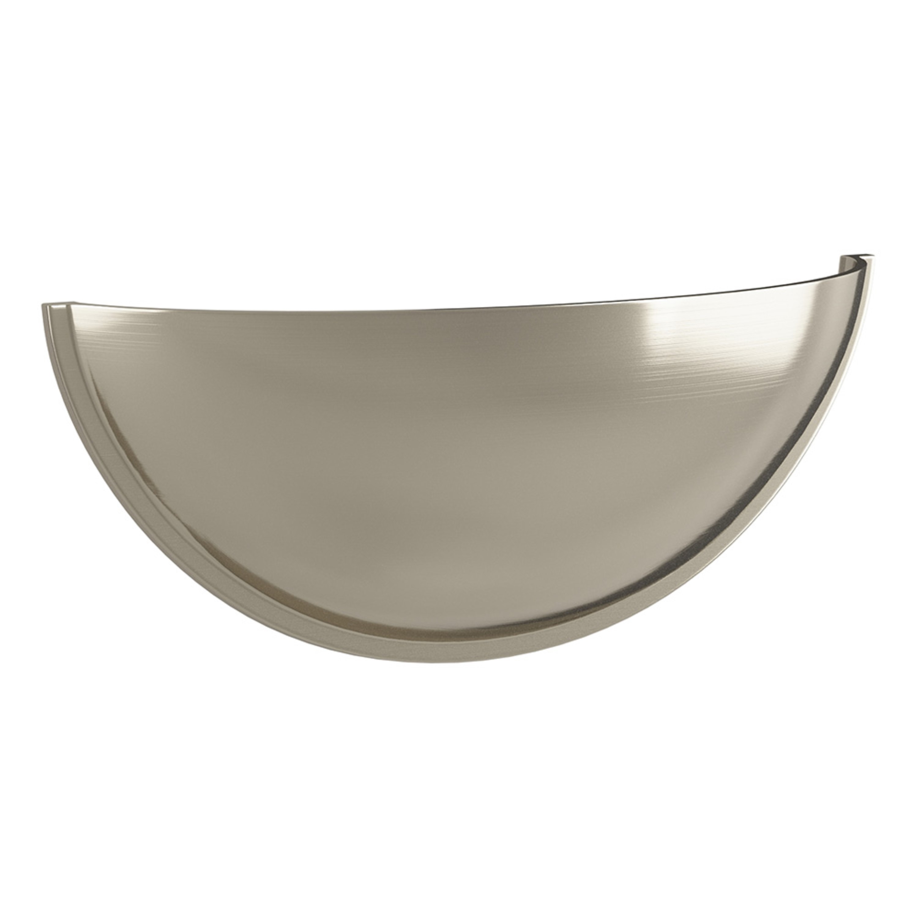 The Tap Factory Vibrance Half Moon Cup Single Furniture Handle - 15 Colours Available