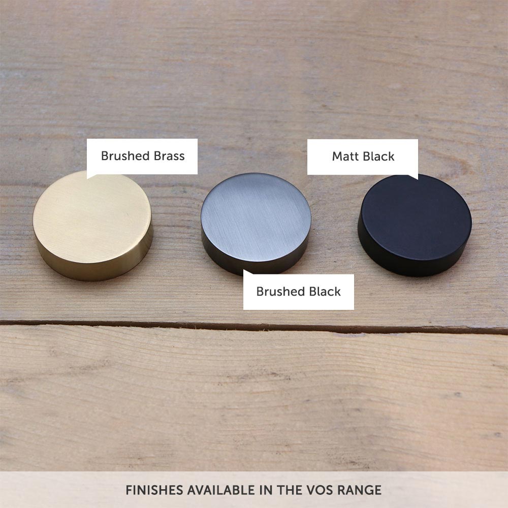 VOS 2 Outlet Concealed Thermostatic Bath & Shower Valve - Brushed Brass